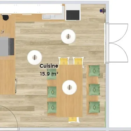 Casa de Férias Pomme D'amour - 2 à 4 Personnes Urschenheim